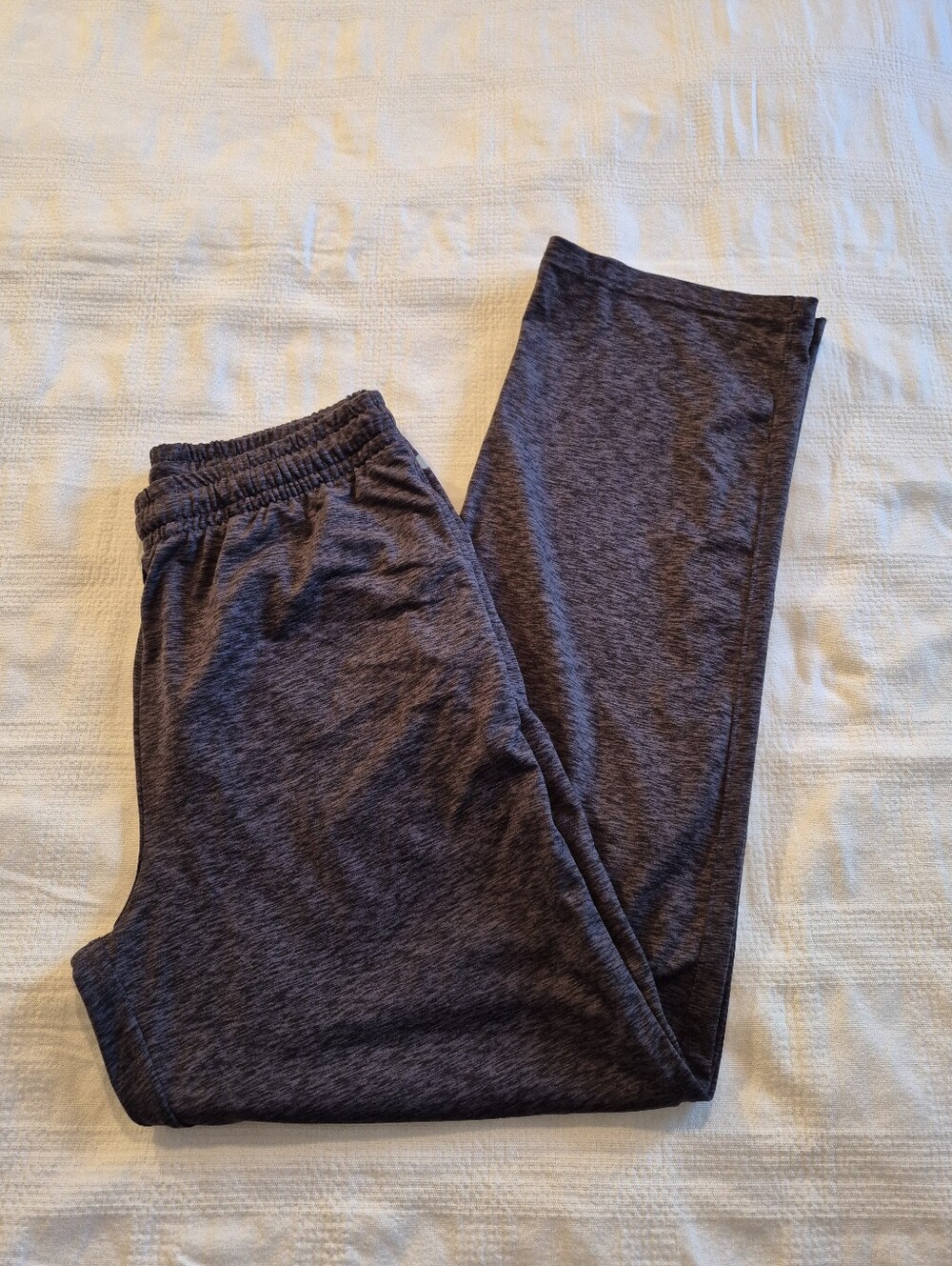 Tek Gear boys size XL 18/20 pull on gray pants, front pockets VGUC